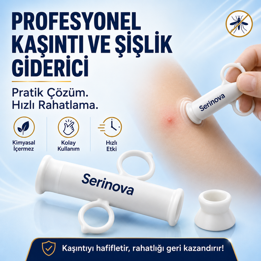 Sinek Böcek Isırık Kaşıntı Önleme Aleti